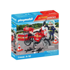 Playmobil 71466 Moto de bomberos ¡Action Heroes!